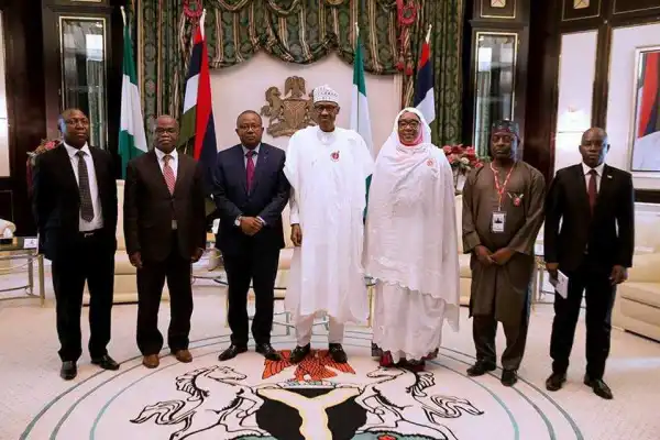 President Buhari Receives Prime Minister Of Guinea Bissau (Photos)